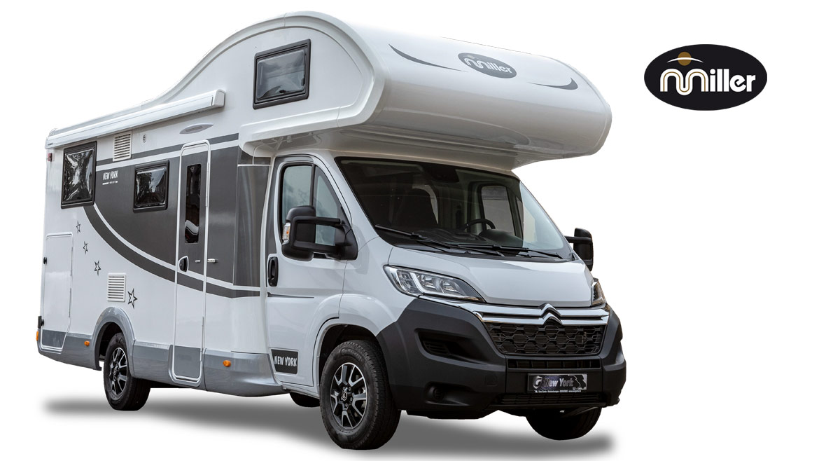 Wohnmobil Reisemobil Miller Ney York alkoven